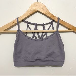 Fabletics purple sports bra sz XS